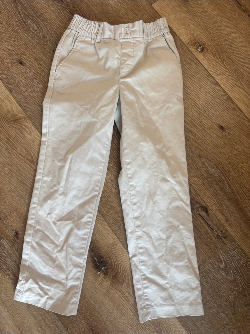 Cat & Jack Cream Casual Kids Khaki Pants